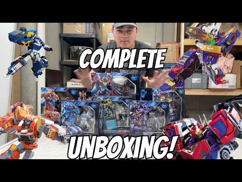 Official YouTube thumbnail for “Wave 1 Metal Cardbot Unboxing”.